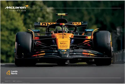 Immagine prodotto di Lando Norris - Numero 4 - Poster 61x91,5 cm