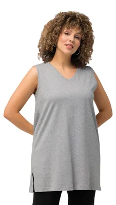 Produktbild von Ulla Popken, Damen, große Größen, Basic-V-Top