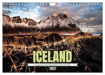 Produktbild von Naturszenen Islands (Wandkalender 2027, DIN A4, Querformat), CALVENDO 12-Monats-Wandkalender