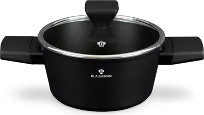 Produktbild von Blaumann Schwarz Silber Kasserolle 20cm
