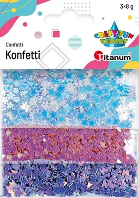 Immagine prodotto di Konfetti mix 3 x 8g Titanum
