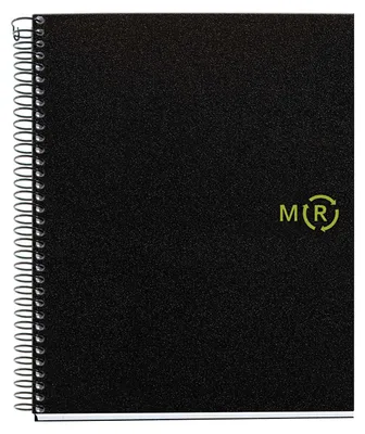 Zdjęcie produktu dla MAUL A603990, Monochromatyczny, Czarny, A5, 120 ark., 80 g/m², Papier w kratkę