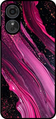 Produktbild von Smartphonica Telefon Fall geeignet für Oppo A17 mit Marmor-Druck - TPU zurück Abdeckung Fall Marmor-Design - lila rosa