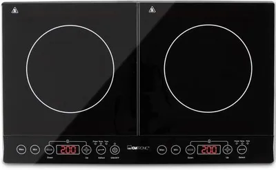 Obrázok produktu pre Indukčná varná doska 60 cm | Dvojitá sklokeramická varná doska s technológiou ECO-Save | Energeticky úsporné varenie