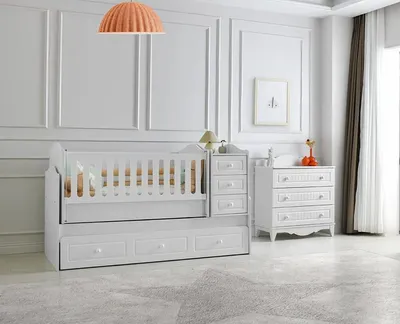 Obrázok produktu pre Posteľ Úložný priestor Komoda Detská izba Moderný dizajn Funkčný štýlový nábytok