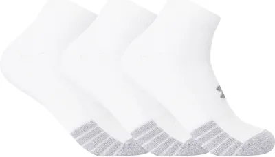Produktbild von Under Armour 3er-Pack Low-Cut-Socken von HeatGear, Weiß L