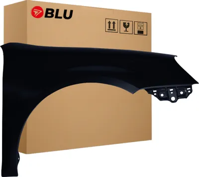 Immagine prodotto di BLU Parafango compatibile con VW Volkswagen Golf V 5 Kombi / Jetta LC9X Destra Schwarz TiefSchwarz | 2003-2009 | Anteriore | Verniciato | Pronto per il montaggio | Acciaio