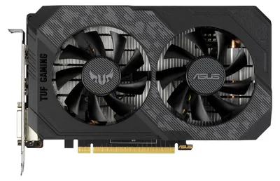 Produktbild von ASUS TUF Gaming TUF-GTX1650-O4GD6-GAMING, GeForce GTX 1650, 4 GB, GDDR6, 128 Bit, 7680 x 4320 Pixel, PCI Express 3.0