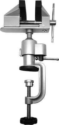 Produktbild von PAULIMOT Universalschraubstock mit Kugelgelenk und 43 mm Eurohalsaufnahme für Bohrmaschinen