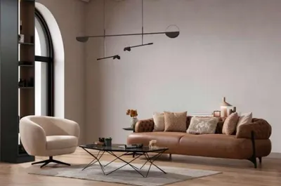 Immagine prodotto di Set di divani da salotto moderni di design poltrona a tre posti 2 pezzi