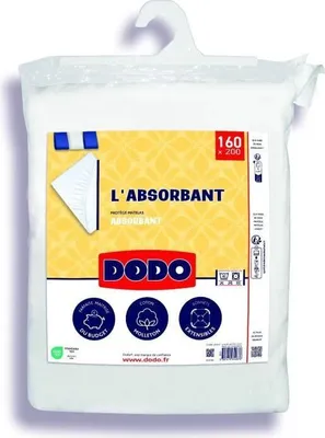 Produktbild von Matratzenschoner absorbierend, 160x200 cm, Polyester, Feuchtigkeitsabweisend