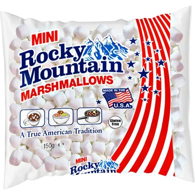Obrázek produktu pro Rocky Mountain Mini Marshmallow Mellow Speck aus den USA 150g