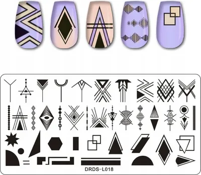 Immagine prodotto di Piastra per nail art DRDS-L018