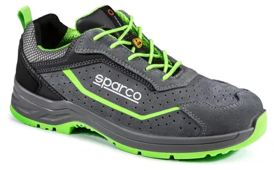 Image de Chaussures de sécurité Sparco 07538GRVF Indy Felix ESD S1PS, noires et vertes, taille 43
