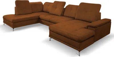 Produktbild von FurMeb24 - Ecksofa FOX U  - RECHTE SEITE , Sofa mit  Bettk€sten und Schlaffunktion - VENA 02