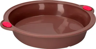 Image de Moule Silicone Rond 24cm Cuisson Antiadhésive Et Démoulage Facile - Secret Of Gourmet