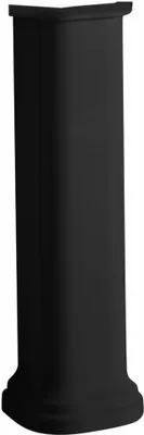 Obrázek produktu pro WALDORF keramický podstavec pod umyvadlo 60,80 cm, matně černý