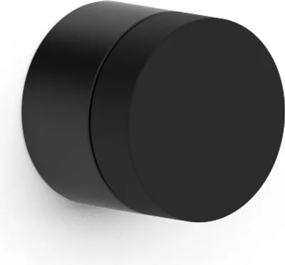 Produktbild von Premium Schwarz Türstopper für die Wand, Wand-Puffer, Türpuffer, Wandschutz, Wand-Stopper