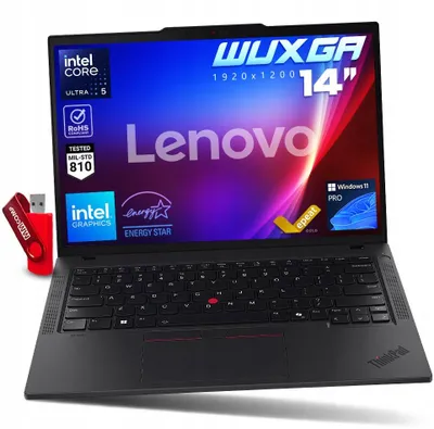Produktbild von Laptop Lenovo Thinkpad T14 G5 Core Ultra 5 135U DDR5 32GB 4TB SSD WUXGA IPS