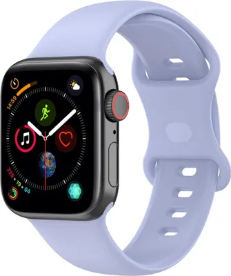 Produktbild von Pasek Bizon Strap Watch Silicone S do Apple Watch 38/40/41/42 mm, jasnofioletowy