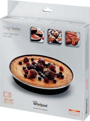 Immagine prodotto di Whirlpool AVM280 Piatto Crisp a Bordo Alto Tortiera Per Forno Microonde
