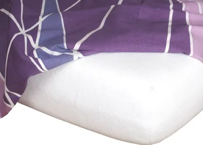 Zdjęcie produktu dla Dadka Prześcieradło frotte białe 90x200x20 cm