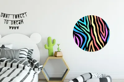 Produktbild von MuchoWow® - Wand Kreis - Wandbild - Schlafzimmer - Aluminium Bild - Kinderzimmer - Wohnzimmer Dekoration - Wandschmuck