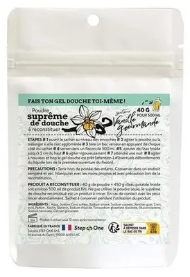 Immagine prodotto di Gel doccia in polvere Vanilla Gourmande Stepone 40 g