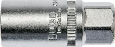 Produktbild von WGB Zündkerzen-Einsatz 3/8" SW16mm Chrom-Vanadium mit Gummihalter