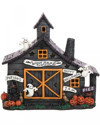 Produktbild von Leuchtendes Haunted Home als Spukhaus für Halloween 28cm