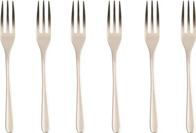 Zdjęcie produktu dla Sambonet Taste Antique Edelst./PVD Champag. Kuchengabeln 6tlg. 52653PA5