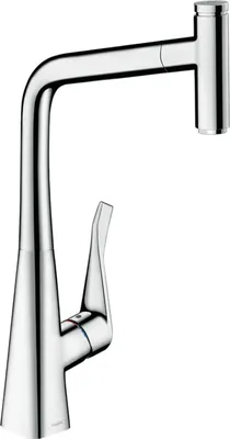Produktbild von Einhebel-Küchenmischer 320 SELECT METRIS DN 15, mit sBox, Ausziehauslauf chrom chrom