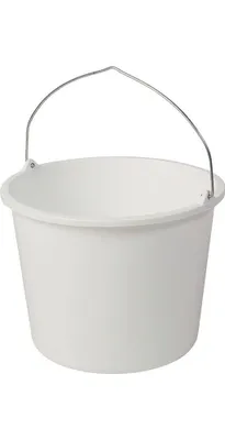 Image de Seau de chantier GRIPLINE L 12l blanc Ku.