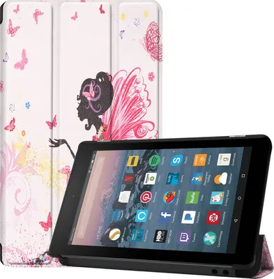 Obrázek produktu pro Pouzdro pro Amazon Kindle Fire7 2017/2019 7,0" ochranný kryt Pouzdro s funkcí stojánku a funkcí automatického uspání/probuzení