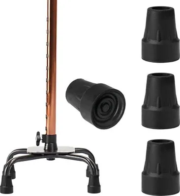 Productafbeelding van Gummistokken met een diameter van 22 mm - Wandelstokken - Gummistokken