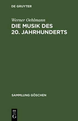 Produktbild von Die Musik des 20. Jahrhunderts