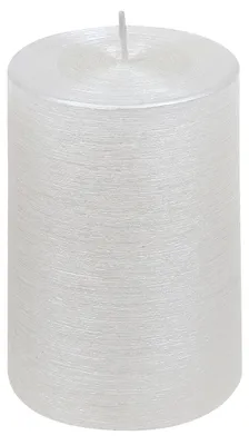 Produktbild von Stumpenkerze "Glory" Weiß 100/68 mm