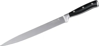 Immagine prodotto di Vleesmes BBQ - Coltello per sfilettare di alta qualità - 1 pezzo - Nero/Argento - Acciaio inossidabile