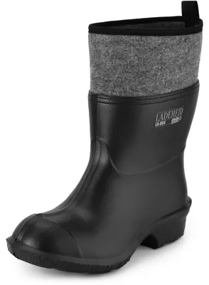 Image de Bottes en caoutchouc Eva Thermo pour homme, ultra-légères et doublées, LA-804 (noir, 38 EU)
