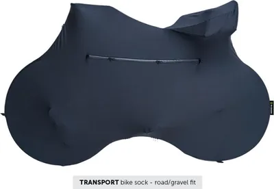 Produktbild von DS COVERS Fahrrad-Socke TRANSPORT RACE/GRAVEL  schwarz