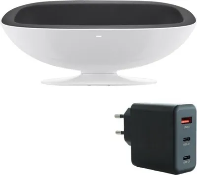 Immagine prodotto di Stazione di ricarica Lava Music Space Charger 38 grigio con adattatore di rete