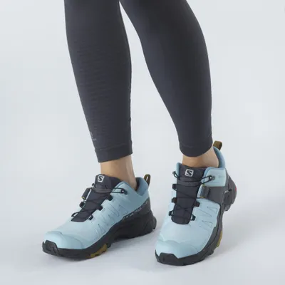 Produktbild von SALOMON SHOES X ULTRA 4 GTX W Crystl/B Crystal Blue/Black/Cumin 38