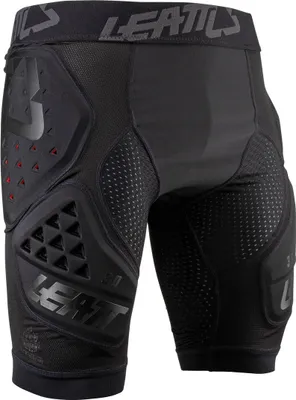 Image de Leatt Impact 3DF 3.0 short de protection pour motocross, noir, L