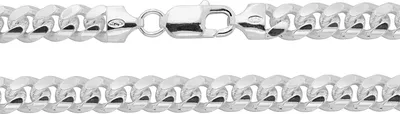 Produktbild von 925 Sterling Silber Herren/Damen - Armband - 20cm*7mm; TRS24673L8