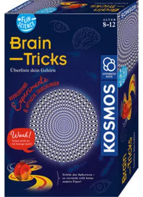 Produktbild von Kosmos Fun Science Brain Tricks, Experimentier-Set, Strom, 8 Jahr(e), Mehrfarbig