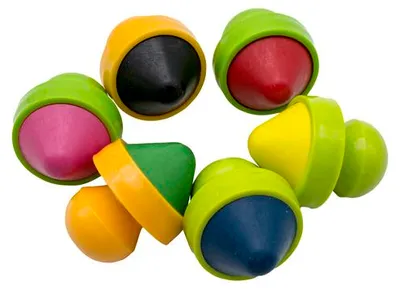 Obrázok produktu pre EDUPLAY 370057 Voskové pastelky Easy Grip, 6 kusov (1 sada)