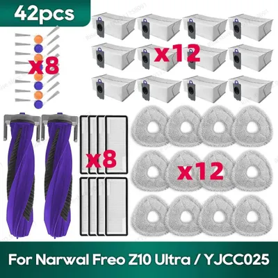 Zdjęcie produktu dla INF Niezbędny zestaw akcesoriów zamiennych do Narwal Freo Z10 Ultra