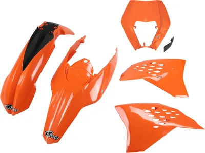 Image de UFO PLAST Kit de carénage Pour modèles KTM En ho OEM, orange /