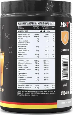 Produktbild von BCAA EAA 1040 g Mango-maracuja