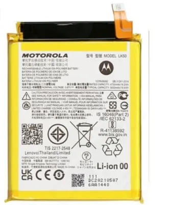Produktbild von Li-Polymer Akku LK50 für Motorola G60s XT2133 5000mAh